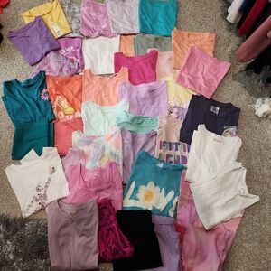 Kids Lot 10-12 Years Shirts, Tops, Pants Multicolor Collection